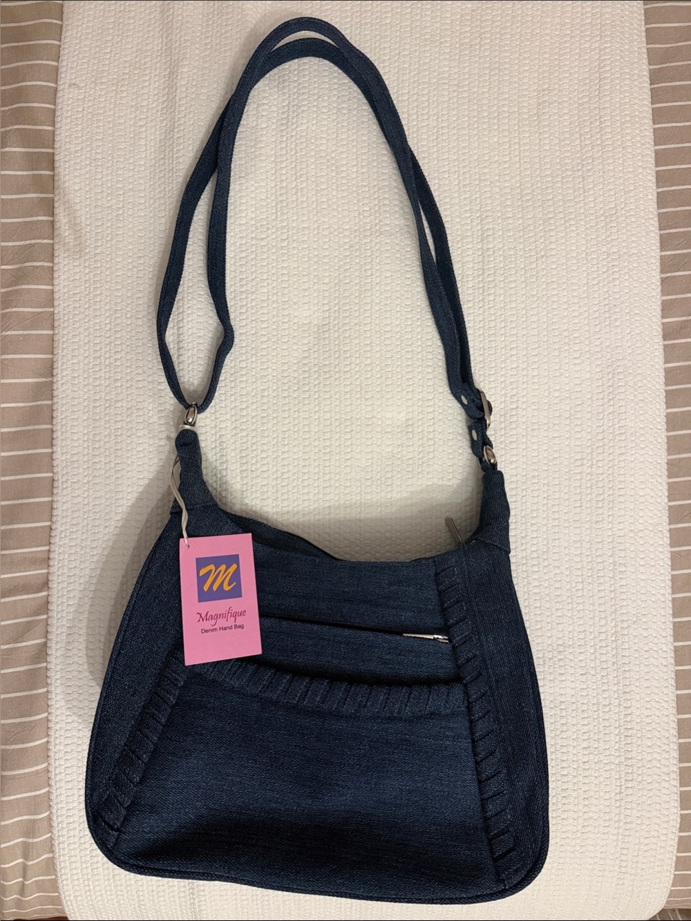 Deep Navy Shoulder Bag for Women